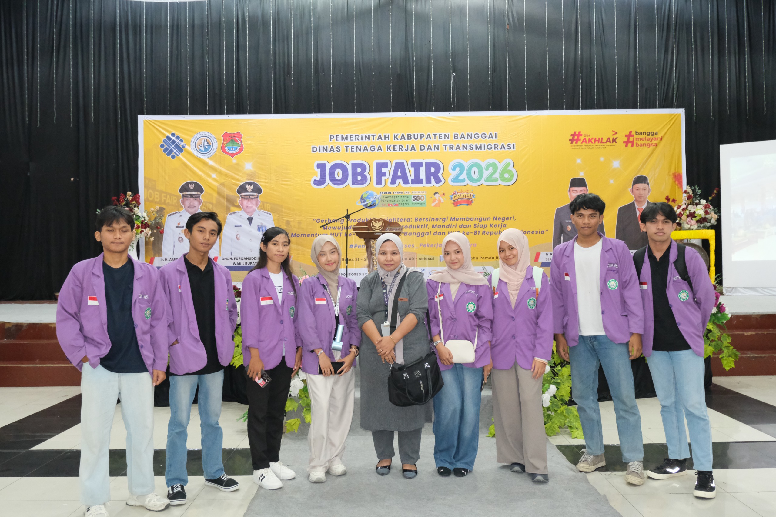 Mahasiswa Politeknik Banggai Industri Ikuti Job Fair 2026 untuk Tingkatkan Kesiapan Memasuki Dunia Kerja